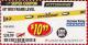 Harbor Freight Coupon PITTSBURGH 48 IN. BOX FRAME LEVEL Lot No. 69245 Expired: 5/31/17 - $10.99
