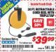 Harbor Freight ITC Coupon 30 FT. RETRACTABLE CORD REEL WITH TRIPLE TAP Lot No. 66832/61642 Expired: 11/30/15 - $39.99