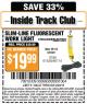 Harbor Freight ITC Coupon SLIM-LINE FLUORESCENT WORK LIGHT Lot No. 61538/46114 Expired: 2/24/15 - $19.99