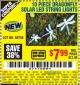 Harbor Freight Coupon 10 PIECE DRAGONFLY SOLAR LED STRING LIGHTS Lot No. 60758/62689 Expired: 7/25/15 - $7.99