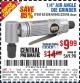 Harbor Freight Coupon AIR ANGLE DIE GRINDER Lot No. 32046/69945/62439 Expired: 5/3/17 - $9.99