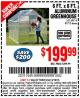 Harbor Freight Coupon 6 FT. x 8 FT. ALUMINUM GREENHOUSE Lot No. 47712/69714 Expired: 3/15/15 - $199.99