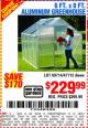 Harbor Freight Coupon ONE STOP GARDENS 6 FT. X 8 FT. GREENHOUSE Lot No. 47712/63354 Expired: 8/19/15 - $229.99