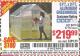 Harbor Freight Coupon 6 FT. x 8 FT. ALUMINUM GREENHOUSE Lot No. 47712/69714 Expired: 11/21/15 - $219.99
