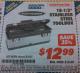 Harbor Freight ITC Coupon 18-1/2" STAINLESS STEEL TOOLBOX Lot No. 68296/62455 Expired: 3/31/15 - $12.99
