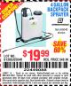 Harbor Freight Coupon 4 GALLON BACKPACK SPRAYER Lot No. 93302/61368/63036/63092 Expired: 5/9/15 - $19.99
