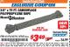 Harbor Freight ITC Coupon 3/8" x 75 FT. CAMOUFLAGE POLY ROPE Lot No. 47835/61674 Expired: 12/31/16 - $3.49