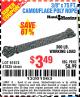 Harbor Freight Coupon 3/8" x 75 FT. CAMOUFLAGE POLY ROPE Lot No. 47835/61674 Expired: 7/18/15 - $3.49