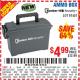 Harbor Freight Coupon BUNKER HILL SECURITY 0.30 CALIBER AMMO BOX Lot No. 63135 Expired: 9/12/15 - $4.99
