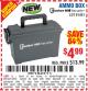 Harbor Freight Coupon BUNKER HILL SECURITY 0.30 CALIBER AMMO BOX Lot No. 63135 Expired: 11/7/15 - $4.99