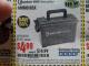 Harbor Freight Coupon BUNKER HILL SECURITY 0.30 CALIBER AMMO BOX Lot No. 63135 Expired: 9/30/16 - $4.99