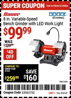 Harbor Freight FREE Coupon CEN-TECH 2 AMP , 6V/12V, 3-STAGE MICROPROCESSOR-CONTROLLED AUTOMATIC BATTERY CHARGER Lot No. 57015 Expired: 7/31/24 - FWP