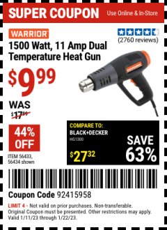 Harbor Freight FREE Coupon BAUER 7-1/4 IN., 24T FRAMING CIRCULAR SAW BLADE, 3-PACK Lot No. 57093 Expired: 1/6/22 - FWP