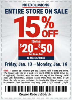 Harbor Freight FREE Coupon BAUER 7-1/4 IN., 24T FRAMING CIRCULAR SAW BLADE, 3-PACK Lot No. 57093 Expired: 1/6/22 - FWP