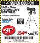 Harbor Freight Coupon 20-60 X 60 MM SPOTTING SCOPE WITH TRIPOD Lot No. 62774 Expired: 2/23/18 - $39.99