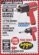 Harbor Freight Coupon 1/2" INDUSTRIAL QUALITY SUPER HIGH TORQUE IMPACT WRENCH Lot No. 62627/68424 Expired: 3/31/18 - $79.99