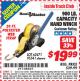 Harbor Freight ITC Coupon 900 LB. CAPACITY HAND WINCH Lot No. 62471/95541 Expired: 5/31/15 - $19.99
