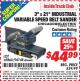 Harbor Freight ITC Coupon 3" x 21" INDUSTRIAL VARIABLE SPEED BELT SANDER Lot No. 69860/94748 Expired: 3/31/15 - $44.99