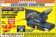 Harbor Freight ITC Coupon 3" x 21" INDUSTRIAL VARIABLE SPEED BELT SANDER Lot No. 69860/94748 Expired: 12/31/17 - $44.99