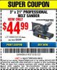 Harbor Freight Coupon 3" x 21" INDUSTRIAL VARIABLE SPEED BELT SANDER Lot No. 69860/94748 Expired: 8/9/15 - $44.99