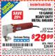 Harbor Freight ITC Coupon 18 GAUGE HEAVY DUTY METAL SHEARS Lot No. 61737/92148 Expired: 7/31/15 - $29.99