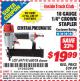 Harbor Freight ITC Coupon 18 GAUGE 1/4" CROWN STAPLER Lot No. 69719/68018 Expired: 5/31/15 - $19.99