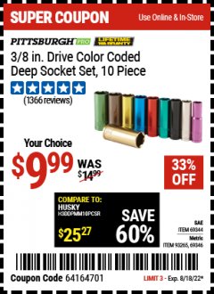 Harbor Freight Tools Coupon Database - Coupon Search for: 1