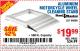 Harbor Freight Coupon ALUMINUM MOTORCYCLE WHEEL CLEANING STAND Lot No. 98800 Expired: 11/1/15 - $19.99