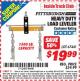 Harbor Freight ITC Coupon HEAVY DUTY LOAD LEVELER Lot No. 67441 Expired: 3/31/15 - $19.99