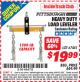 Harbor Freight ITC Coupon HEAVY DUTY LOAD LEVELER Lot No. 67441 Expired: 5/31/15 - $19.99