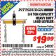 Harbor Freight ITC Coupon HEAVY DUTY LOAD LEVELER Lot No. 67441 Expired: 4/30/16 - $19.99