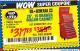 Harbor Freight Coupon 26", 16 DRAWER ROLLER CABINET Lot No. 67831/61609 Expired: 8/12/15 - $317.83