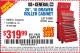 Harbor Freight Coupon 26", 16 DRAWER ROLLER CABINET Lot No. 67831/61609 Expired: 10/17/15 - $319.99