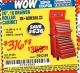 Harbor Freight Coupon 26", 16 DRAWER ROLLER CABINET Lot No. 67831/61609 Expired: 1/16/16 - $316.48