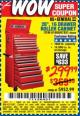Harbor Freight Coupon 26", 16 DRAWER ROLLER CABINET Lot No. 67831/61609 Expired: 5/31/17 - $299.99