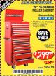 Harbor Freight Coupon 26", 16 DRAWER ROLLER CABINET Lot No. 67831/61609 Expired: 10/7/17 - $299.99