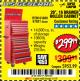 Harbor Freight Coupon 26", 16 DRAWER ROLLER CABINET Lot No. 67831/61609 Expired: 1/7/18 - $299.99