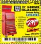 Harbor Freight Coupon 26", 16 DRAWER ROLLER CABINET Lot No. 67831/61609 Expired: 2/27/18 - $299.99