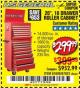 Harbor Freight Coupon 26", 16 DRAWER ROLLER CABINET Lot No. 67831/61609 Expired: 3/20/18 - $299.99