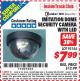 Harbor Freight ITC Coupon IMITATION DOME SECURITY CAMERA WITH LED Lot No. 95154 Expired: 3/31/15 - $7.99