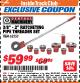 Harbor Freight ITC Coupon 3/8" -  2" RATCHETING PIPE THREADER SET Lot No. 62353 Expired: 4/30/18 - $59.99