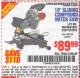 Harbor Freight Coupon CHICAGO ELECTRIC 10" SLIDING COMPOUND MITER SAW Lot No. 56708/61972/61971 Expired: 6/1/15 - $89.99