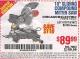 Harbor Freight Coupon CHICAGO ELECTRIC 10" SLIDING COMPOUND MITER SAW Lot No. 56708/61972/61971 Expired: 1/20/16 - $89.99