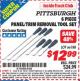 Harbor Freight ITC Coupon 6 PIECE PANEL/TRIM REMOVAL TOOL SET Lot No. 66188 Expired: 9/30/15 - $12.99