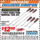 Harbor Freight ITC Coupon 6 PIECE PANEL/TRIM REMOVAL TOOL SET Lot No. 66188 Expired: 8/31/17 - $12.99