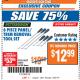 Harbor Freight ITC Coupon 6 PIECE PANEL/TRIM REMOVAL TOOL SET Lot No. 66188 Expired: 2/20/18 - $12.99