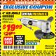 Harbor Freight ITC Coupon 4" AIR ANGLE GRINDER Lot No. 62552/95504 Expired: 3/31/18 - $19.99