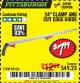 Harbor Freight Coupon 24" CLAMP AND CUT EDGE GUIDE Lot No. 66126 Expired: 12/31/17 - $7.99