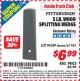 Harbor Freight ITC Coupon 5 LB. WOOD SPLITTING WEDGE Lot No. 94349/61185 Expired: 3/31/15 - $6.99