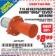 Harbor Freight ITC Coupon 110 dB OLD FASHIONED SOUND "OOGA" AIR HORN Lot No. 96291 Expired: 9/30/15 - $8.99